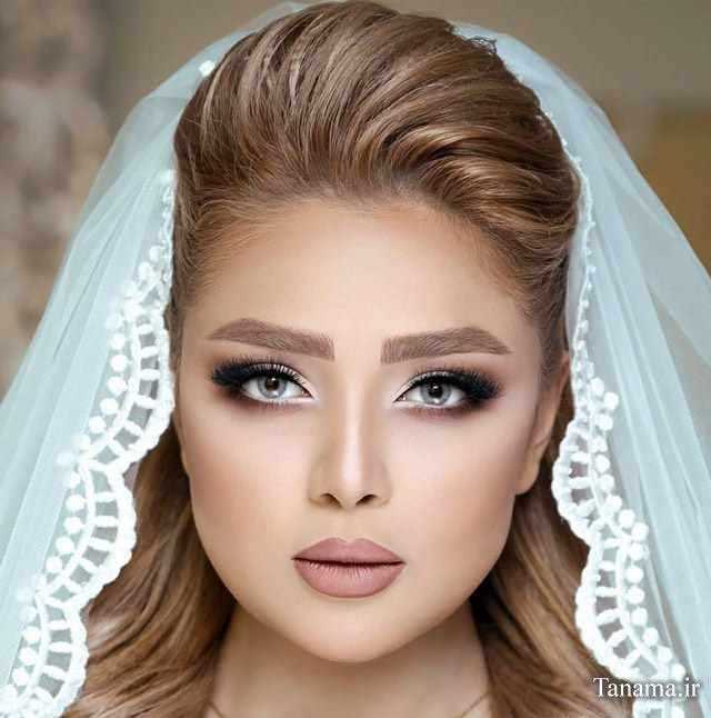 مدل های شینیون جدید عروس ایرانی